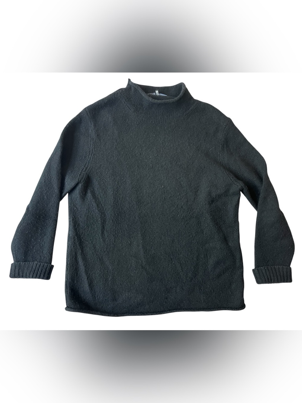 NAKEDCASHMERE BLACK 100% CASHMERE SWEATER OS